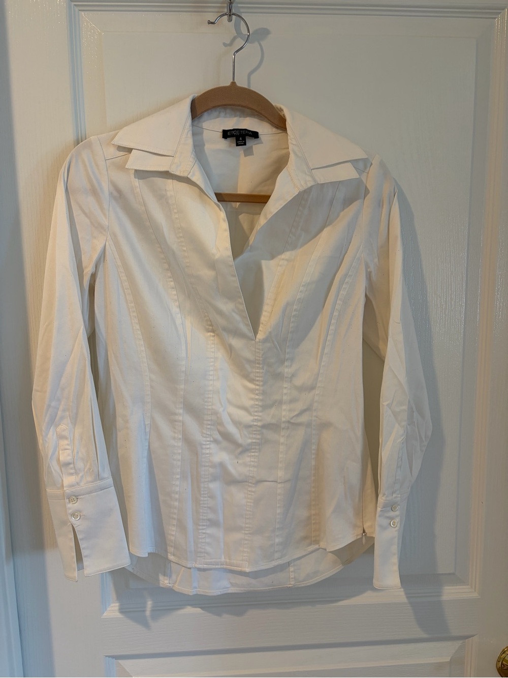 Etcetera White Tailored Shirt
